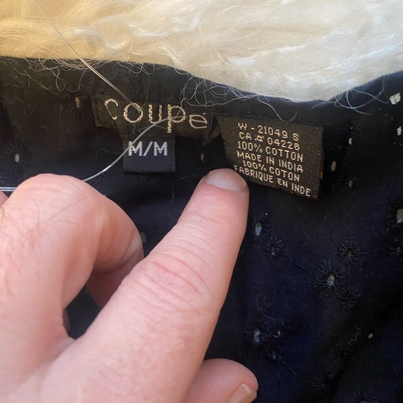 BNWT Coupe women’s cotton tank blouse in SZ M!!! - Picture 4 of 6